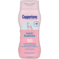 Coppertone Water Babies Beiersdorf 07214002739-Coppertone Water Babies SPF 50 Sunscreen Lotion, 8 oz, Sunscreens (EA/1)