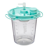 Hi-Flow Bemis Healthcare 484410-Hi-Flow Rigid Suction Canister for use with Bemis Quick-Drain Systems, 1200 mL (CS/48)