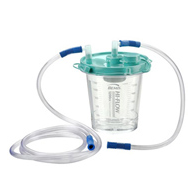 Hi-Flow Bemis Healthcare 485410-Hi-Flow Rigid Suction Canister Kit for use with Bemis Quick-Drain Systems, 1200 mL (CS/48)