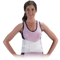 Bilt-Rite 10-57700 7" Ortho-Rite Cool Support-White-Small