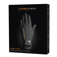 Intellinetix Brownmed 07231-Intellinetix Arthritis Vibrating Gloves, Medium, Black, New Items (PR)