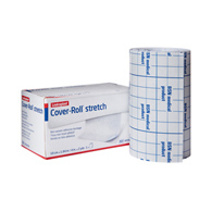 Cover-Roll Stretch BSN Medical 45548-Cover-Roll Stretch Nonwoven Polyester Dressing Retention Tape, 4 in x 2 yd (CS/12)