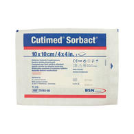 Cutimed Sorbact BSN Medical 7216210-Cutimed Sorbact Antimicrobial Mesh Dressing, 4 x 4 in, Impregnated Dressings (BX/40)