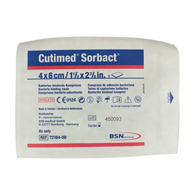 Cutimed Sorbact BSN Medical 7216412-Cutimed Sorbact Antimicrobial Mesh Dressing, 1.6 x 2.4 in (BX/40)