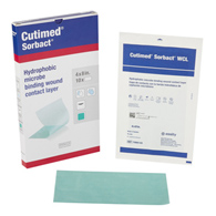Cutimed Sorbact WCL BSN Medical 7266203-Cutimed Sorbact WCL Antimicrobial Wound Contact Layer Dressing, 4 x 8 in (EA/1)