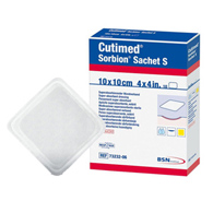 Cutimed Sorbion Sachet S BSN Medical 7323206-Cutimed Sorbion Sachet S Gelling Fiber Wound Dressing, 4 x 4 in (EA/1)
