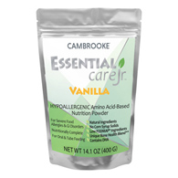 Essential Care Jr Cambrooke Therapeutics 48022-Essential Care Jr Vanilla Amino Acid Based Pediatric Oral Supplement / (CS/6)