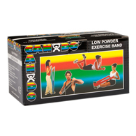 CanDo 10-5215 Low Powder Exercise Band - 6 yd Roll - Black-X-Heavy