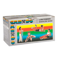 CanDo 10-5216 Low Powder Exercise Band - 6 yd Roll - Silver-XX-Heavy
