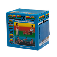 CanDo 10-5224 Low Powder Exercise Band - 50 yd Roll - Blue-Heavy
