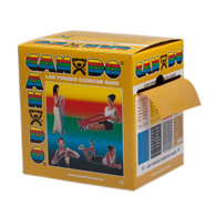 CanDo 10-5227 Low Powder Exercise Band - 50 yd Roll - Gold-XXX-Heavy