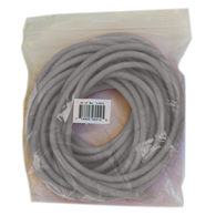 CanDo 10-5516 Low Powder Exercise Tubing-25ft Roll-Silver-XX-Heavy