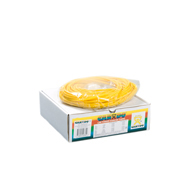 CanDo 10-5521 Low Powder Exercise Tubing-100ft Roll-Yellow-X-Light