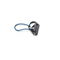 CanDo 10-5544 Exerciser Tubing with Handles-18"-Blue-Heavy