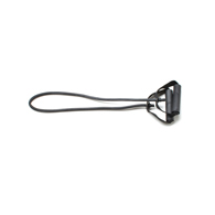 CanDo 10-5555 Exerciser Tubing with Handles-36"-Black-X-Heavy