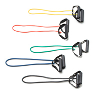 CanDo 10-5559 Exerciser Tubing with Handles-36"-5 Piece Set