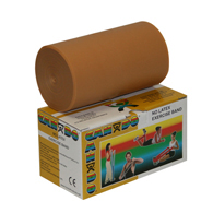 CanDo 10-5617 Latex Free Exercise Band - 6 yd Roll - Gold-XXX-Heavy