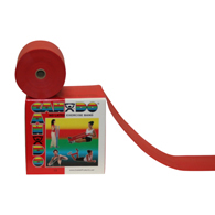 CanDo 10-5622 Latex Free Exercise Band - 50 yd Roll - Red-Light