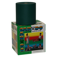 CanDo 10-5623 Latex Free Exercise Band - 50 yd Roll - Green-Medium