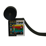CanDo 10-5625 Latex Free Exercise Band - 50 yd Roll - Black-X-Heavy