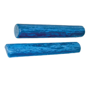 CanDo 30-2200 EVA Foam Roller, Blue, Extra Firm, 6" x 36", Round