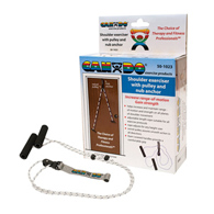 CanDo 50-1023 Overdoor Single-Pulley Exerciser for Shoulder w/ Door Strap
