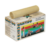 CanDo Latex Free Exercise Bands - 6 yd Rolls