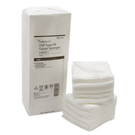 Curity Cardinal 2634-Curity USP Type VII Gauze Sponge, 4 x 4 Inch, Sponges & Pads (BG)