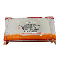 Cardinal Health Cardinal 2AWUD-42-Cardinal Personal Cleansing Cloth, Perineal Wipes (CS)