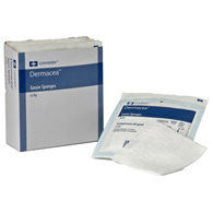 Dermacea Cardinal 441009-Dermacea Sterile Gauze Sponge, 3 x 3 Inch, Gauze Dressings (CS)