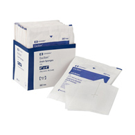 Curity Cardinal 6242P-Curity Drain Sponge, 4 x 4 in (CT/25)