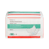 Wings Ultra Cardinal 77073-Wings Ultra Quilted Extra Heavy Absorbency Incontinence Brief, Medium (CS/96)
