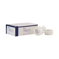 Kendall Hypoallergenic Clear Cardinal 8534C-Curity Plastic Medical Tape, 1 in x 10 yd (BX/12)