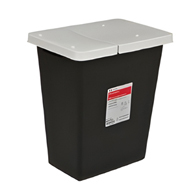 Cardinal 8617RC SharpSafety RCRA Waste Container, 18 gal, 26 x 12-3/4 x 18-1/4 in (EA/1)