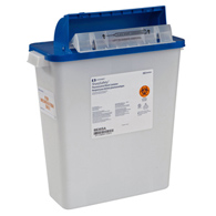 Cardinal 8836SA PharmaSafety Pharmaceutical Waste Container, 3 gal, 16-1/2 x 13-3/4 x 6 in (CS)