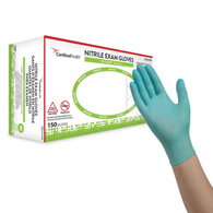 ESTEEM Stretch Cardinal 8856NMB-Esteem Stretch Nitrile Exam Glove, Medium, Teal, Medical Gloves (CS)
