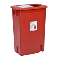 Cardinal 8938 SharpSafety Sharps Container, 18 gal, 26 x 18-1/4 x 12-3/4 in (EA/1)