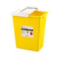 Cardinal 8982 SharpSafety Chemotherapy Waste Container, 2 gal, 10 x 10-1/2 x 7-1/4 in (EA/1)
