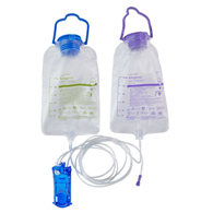 Kangaroo OMNI Cardinal B5FF-Enteral Feeding Pump Flush Bag Set Kangaroo OMNI 500 mL Non-Sterile, Feeding Pump Bag Sets (EA/1)