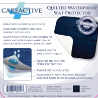 CareActive 0210-0-NAV Quilted Waterproof Seat Protector-Navy