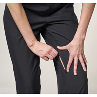 CareZips 1001 Women's Access Pants - Black - 2XL