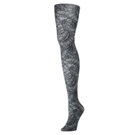 Celeste Stein Womens Tights-Queen-Midnight Lace