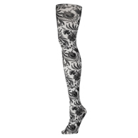 Celeste Stein Womens Tights-Queen-Black Paris