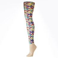 Celeste Stein Womens Leggings-Regular-Abstract Colors