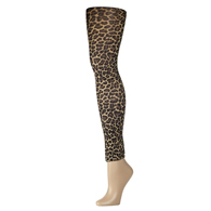 Celeste Stein Womens Leggings-Regular-Hairy Leopard