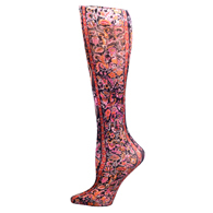 Celeste Stein Kids 15" Knee Sock-Small Black Versache