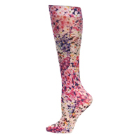 Celeste Stein Kids 15" Knee Sock-Wall of Flowers