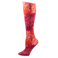Celeste Stein Kids 15" Knee Sock-Bright Vintage Floral