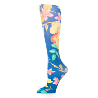Celeste Stein Kids 15" Knee Sock-Navy Paradise