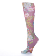 Celeste Stein Kids 15" Knee Sock-Muted Violet Marona